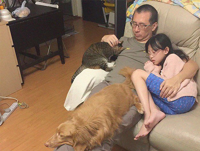 Китайская семья на протяжении 10 лет делает одно и то же фото