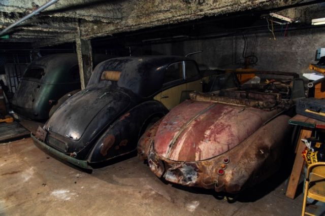В Нью-Йорке нашли три забытых раритетных авто