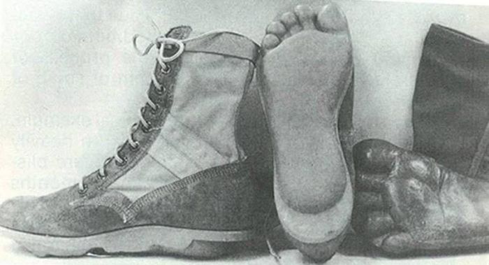 Особая обувь спецназа США во Вьетнаме