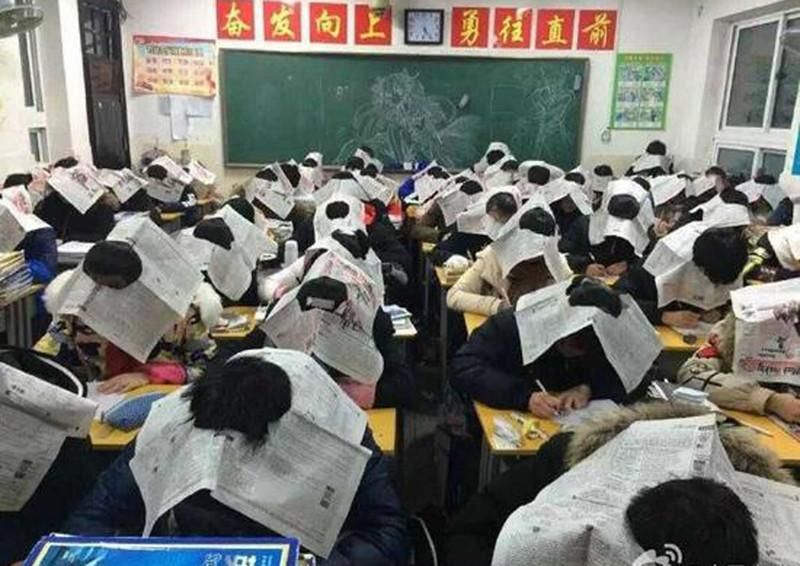 Борьба со списыванием на экзаменах в Китае