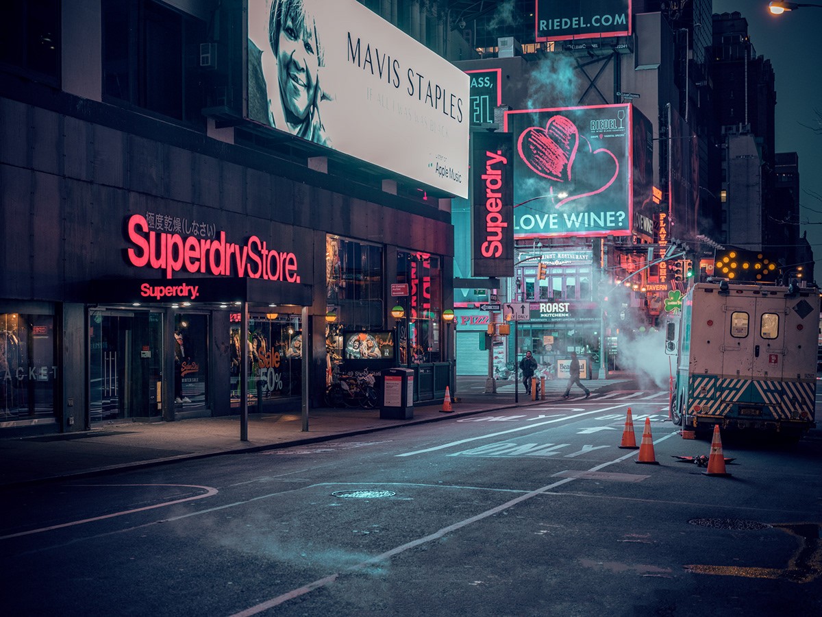 Нью-Йорк на удивительных снимках Людвига Фавра
