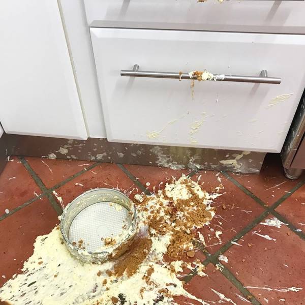 Небольшие кухонные аварии и неудачи