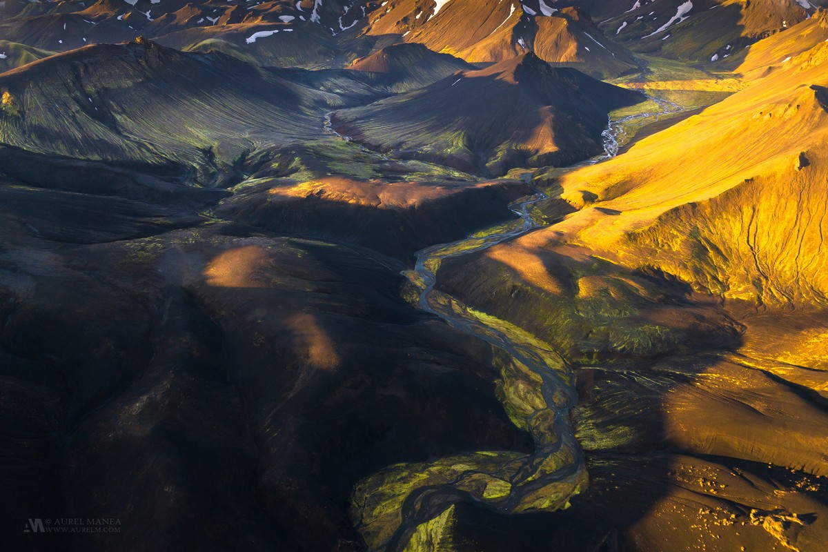 Исландия с высоты от Аурэля Манеа
