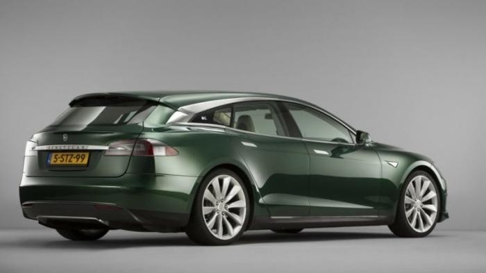 Британцы создали универсал на базе электромобиля Tesla Model