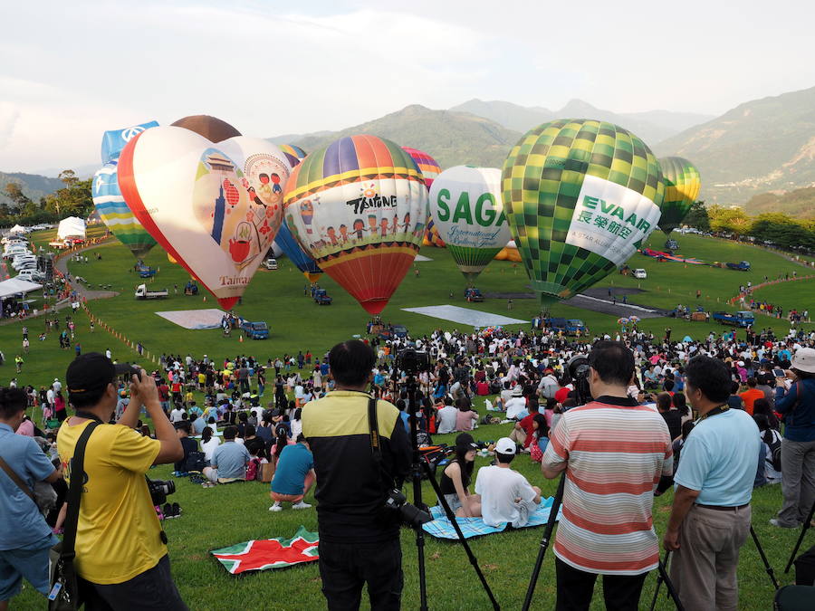 Международный фестиваль воздушных шаров в Тайване
