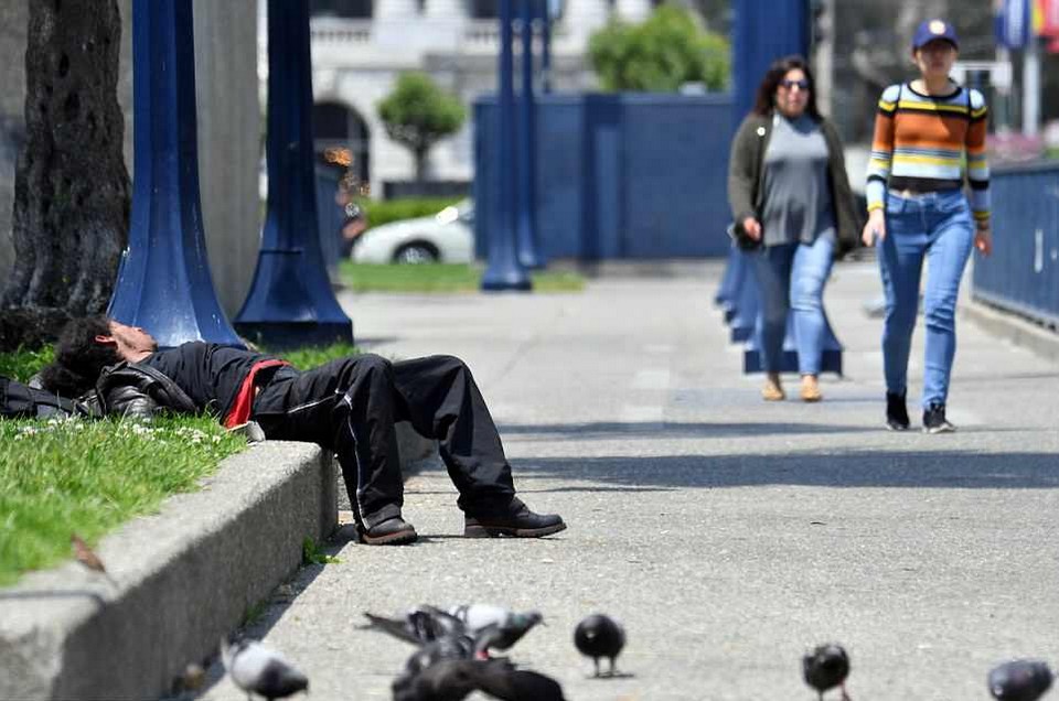 Бомжи и наркоманы угрожают благополучию Сан-Франциско