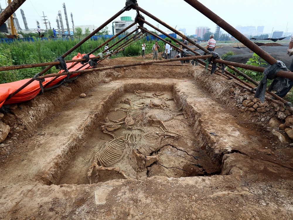 В Китае нашли древние гробницы королевской семьи