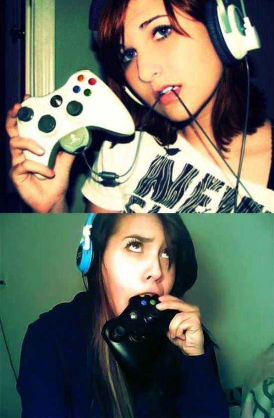 Красивые девушки любят видеоигры и косплей