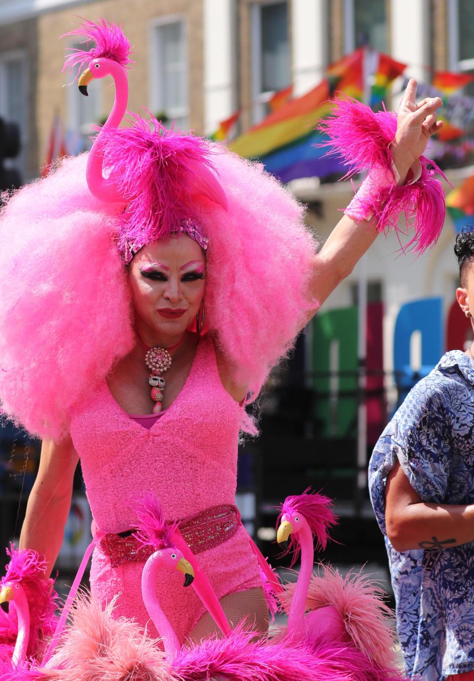 Ежегодный гей-парад в Лондоне