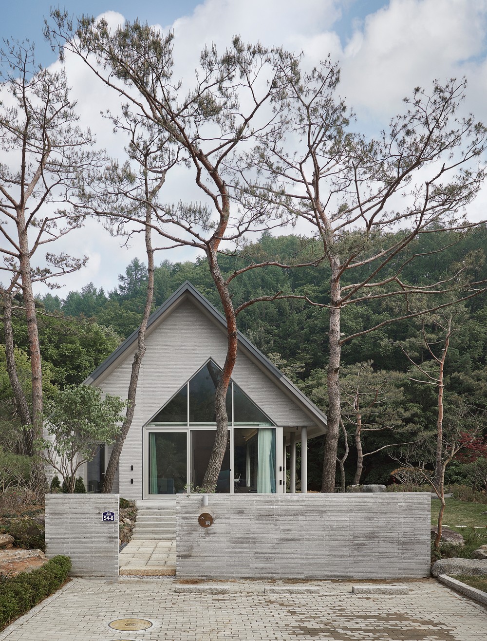 Простой дом в Южной Корее