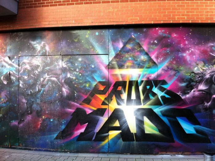 Креативные граффити из Лондона