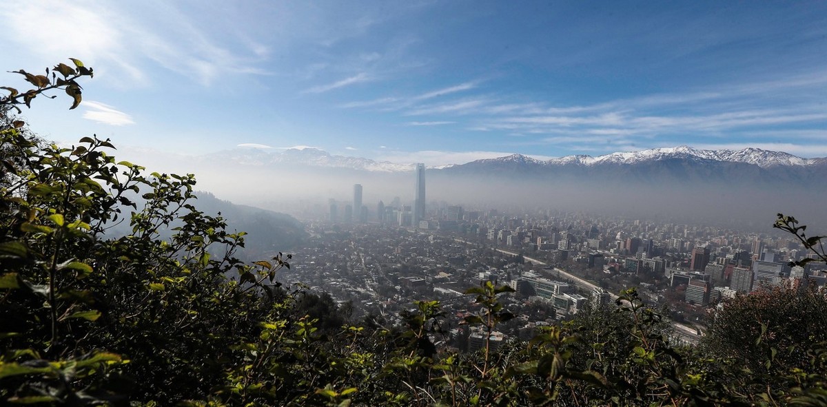 Загрязнение воздуха в Сантьяго