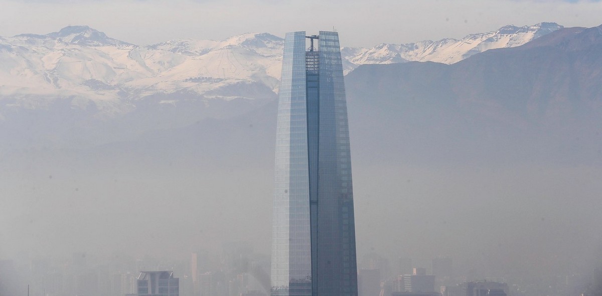 Загрязнение воздуха в Сантьяго