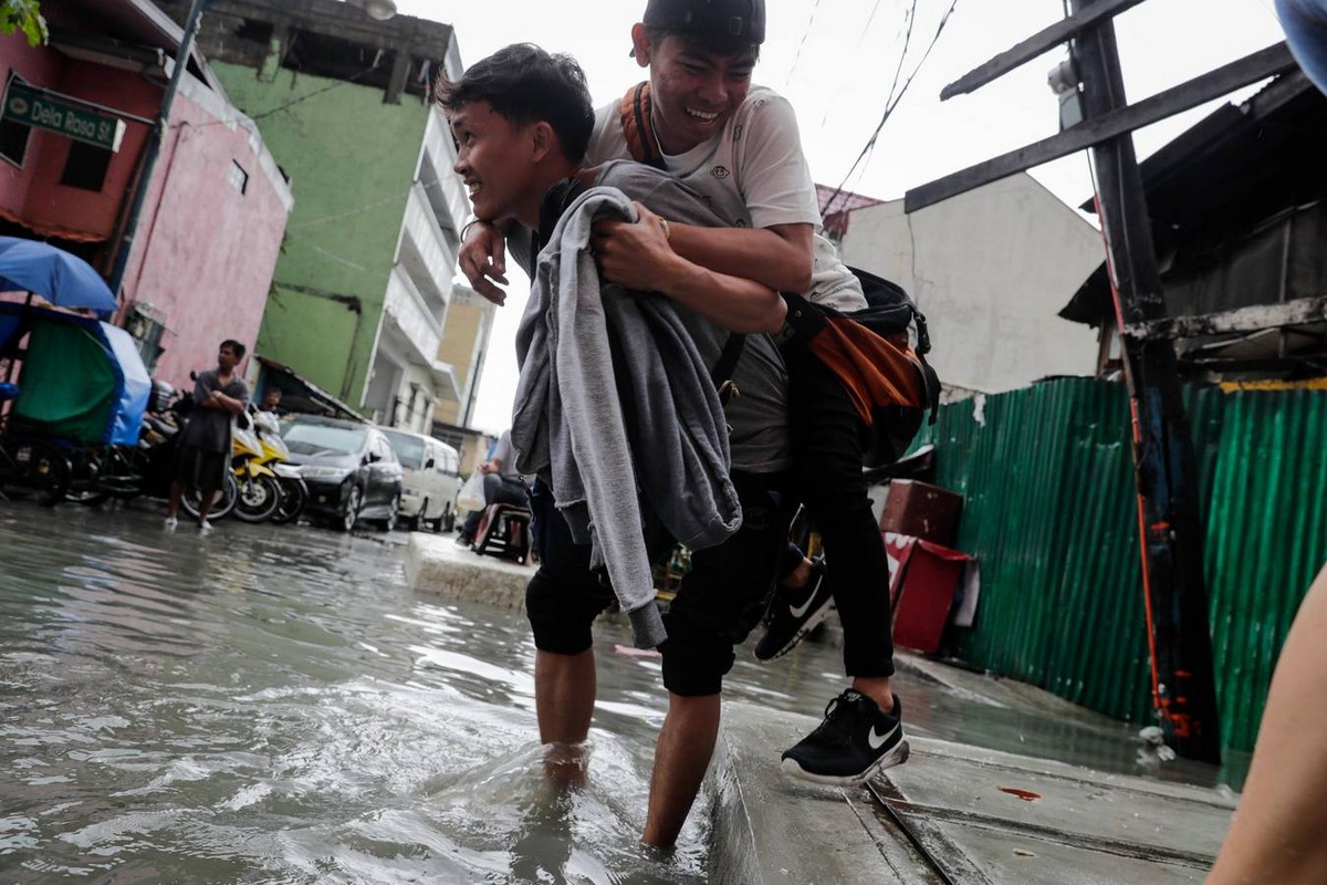 Сон тин. Филиппины потоп. Северные Филиппины.