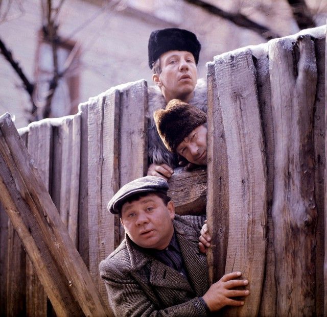 Редкие кадры со съемок советского кино