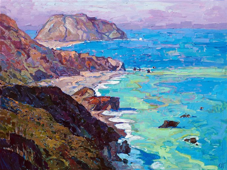 Американские пейзажи в красочных картинах Эрин Хэнсон