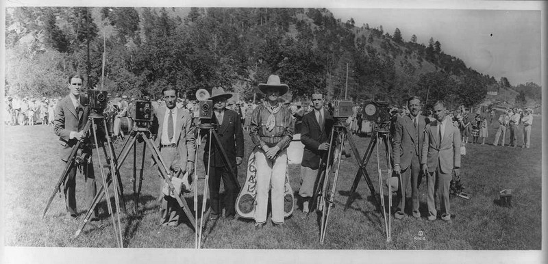 Джентльмены и их фотоаппараты на снимках начала 20-го века