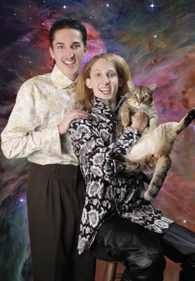 Семейный портрет с котом
