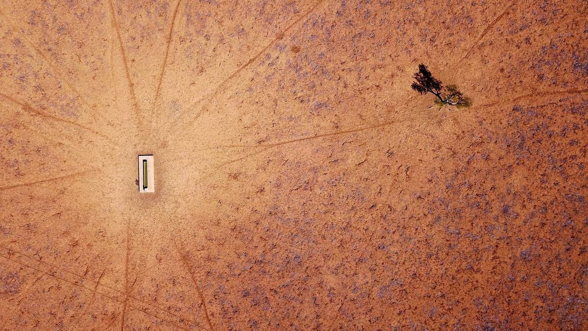Засуха в Австралии на снимках с высоты