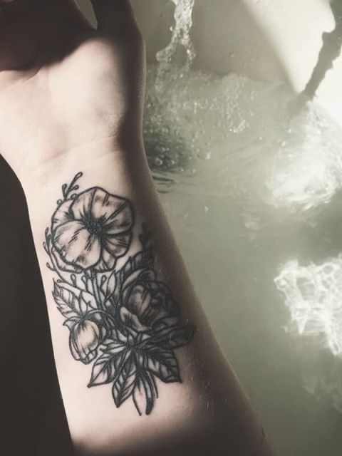 Татуировки в минималистичном стиле