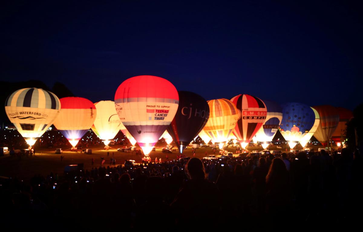 Фестиваль воздушных шаров в Великобритании
