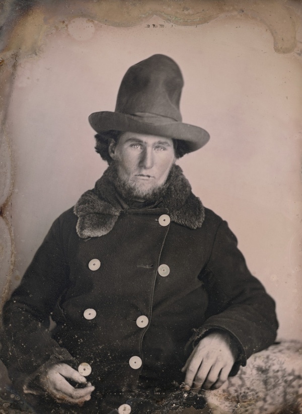 Портреты золотоискателей, прибывших в Калифорнию в 1850-х годах