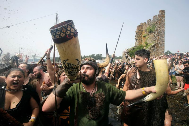 Фестиваль викингов в Испании