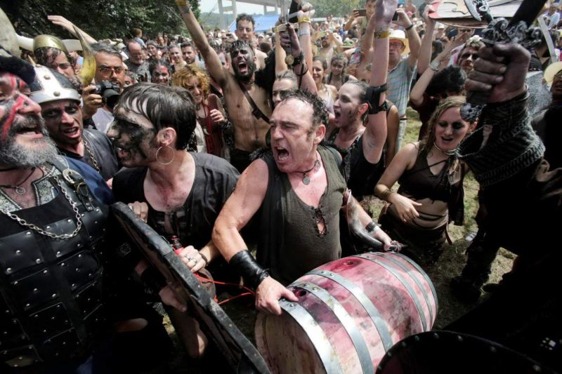 Фестиваль викингов в Испании