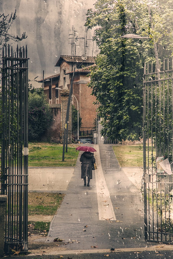 Красота дождливых дней на городских улицах от Алессио Треротоли