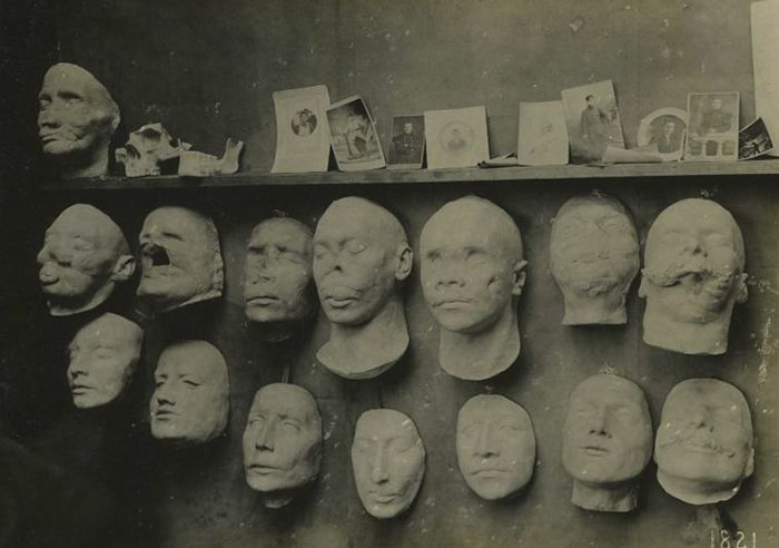 Скульптор, которая делала новые лица солдатам во время Первой мировой войны