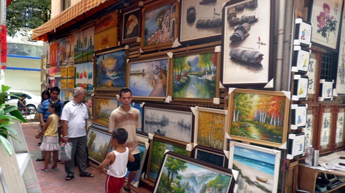 Дафен: знаменитая китайская деревня художников