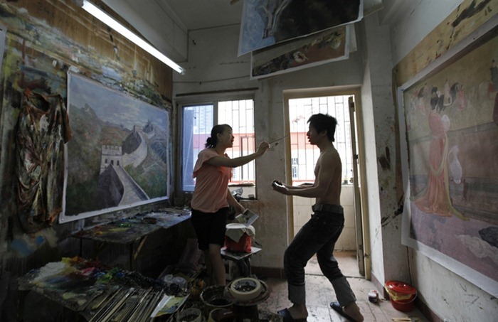 Дафен: знаменитая китайская деревня художников
