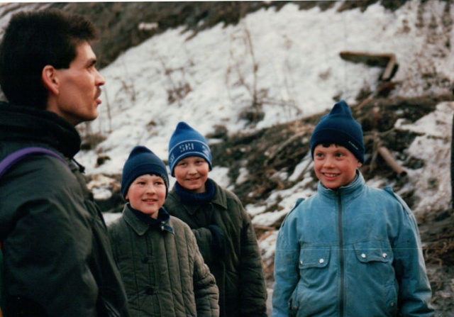 Архивные фотографии немецкого туриста: Россия, март 1992 года