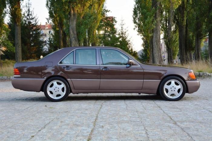 Mercedes W140 500SE 1992 Nutria с велюровым салоном