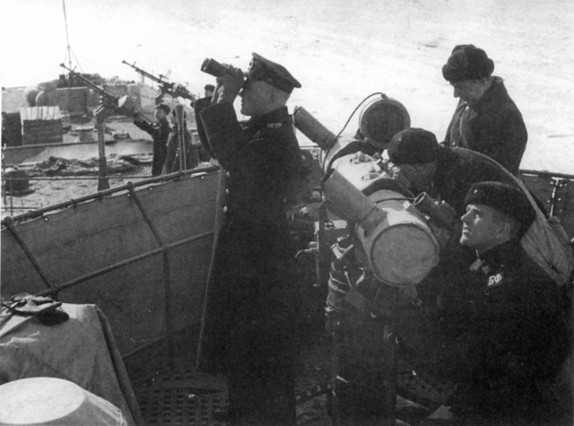 Исторические снимки моряков и судов Второй мировой войны