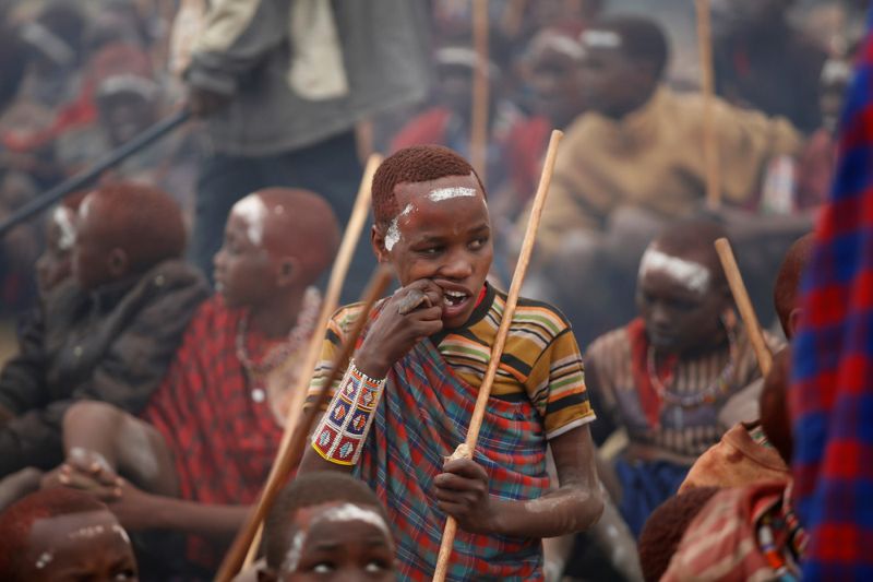 Как мальчиков племени масаи посвящают в мужчины