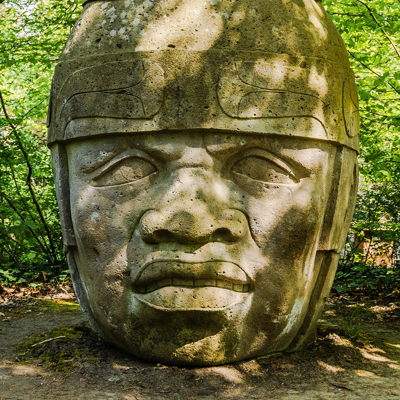 Загадки древней цивилизации Америки: каменные головы ольмеков