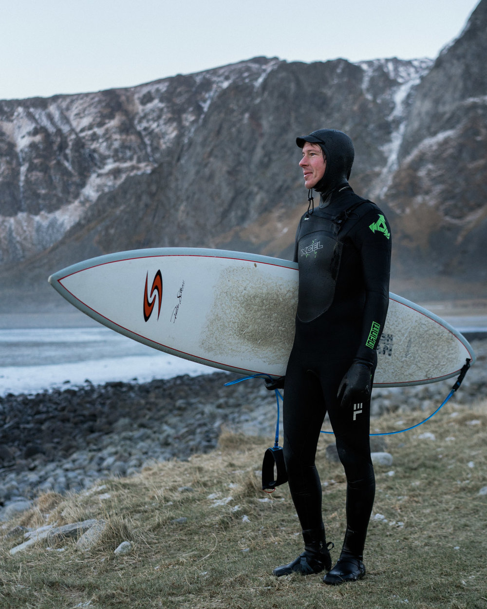 Арктический серфинг на Лофотенских островах от Тима Франко