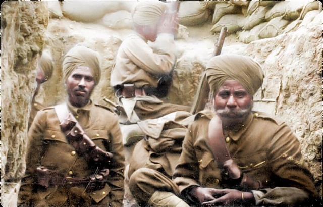 Колоризированные фотографии Первой мировой войны