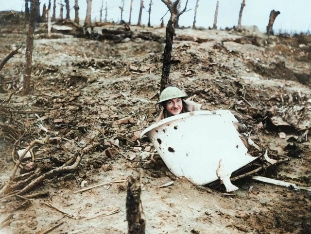 Колоризированные фотографии Первой мировой войны