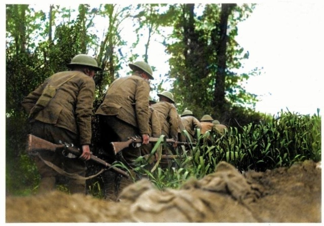 Колоризированные фотографии Первой мировой войны