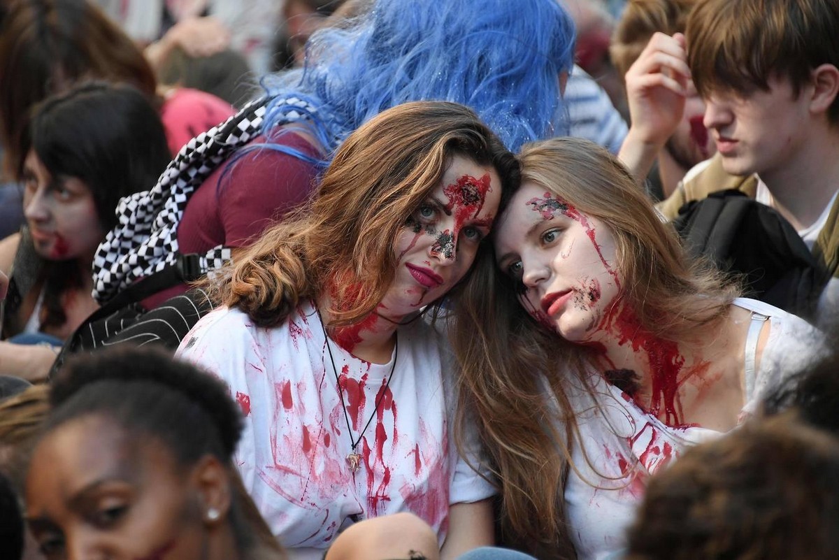 Шествие зомби во Франции