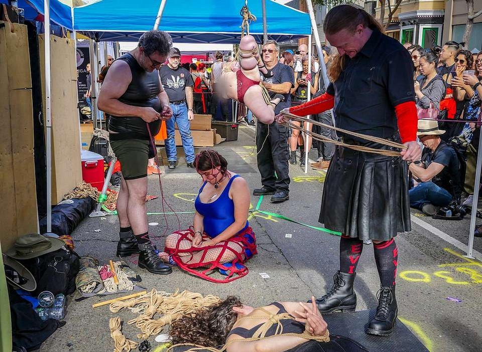 БДСМ-фестиваль Folsom Street Fair в Сан-Франциско