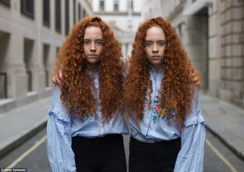 Необычный фотопроект о близнецах