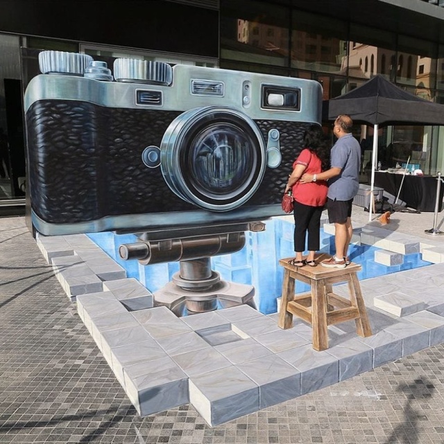 Невероятно реалистичные 3D-граффити от Леона Кира
