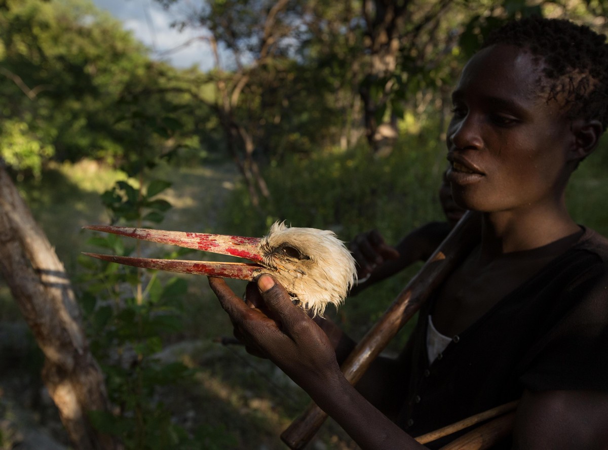 Исчезающее племя Хадза из Танзании