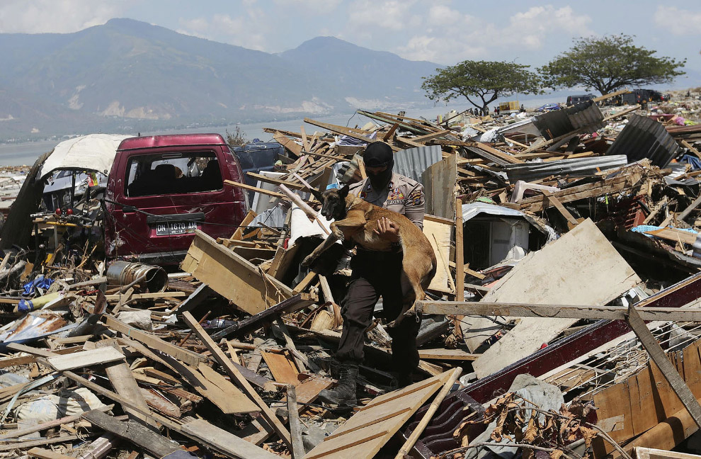 Индонезия после землетрясения в фотографиях