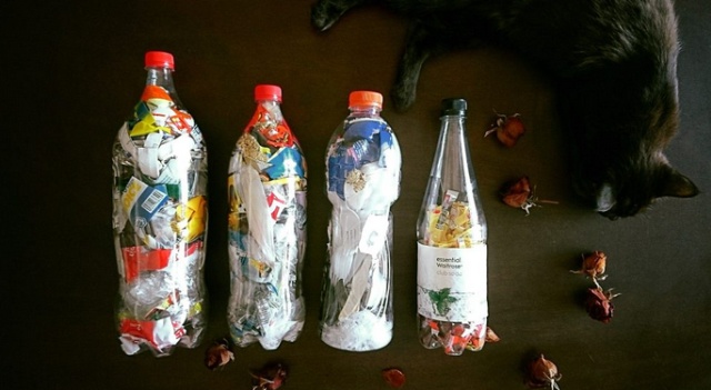 Необычный метод борьбы с пластиковыми отходами