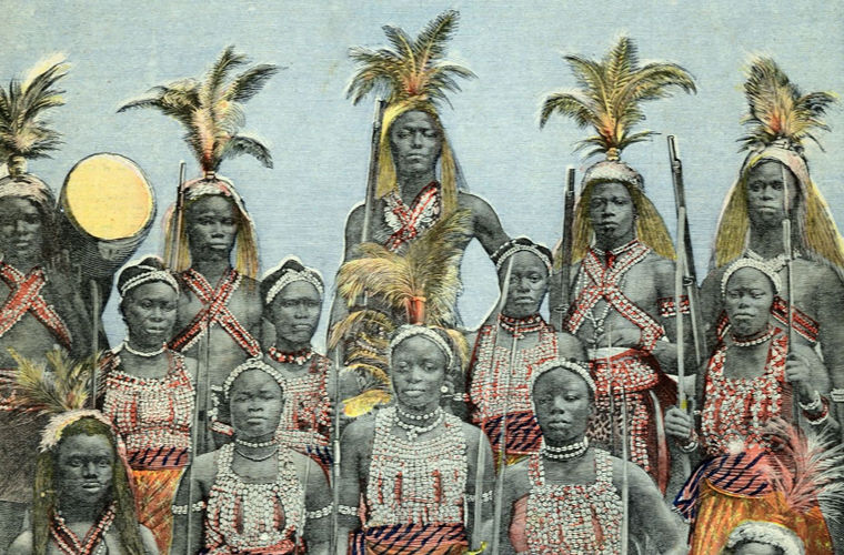 Женщины-воительницы африканского государства Дагомея