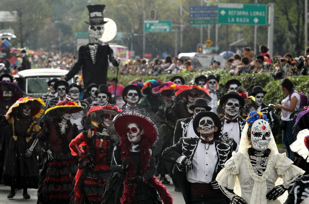 День мертвых в Мехико 2018